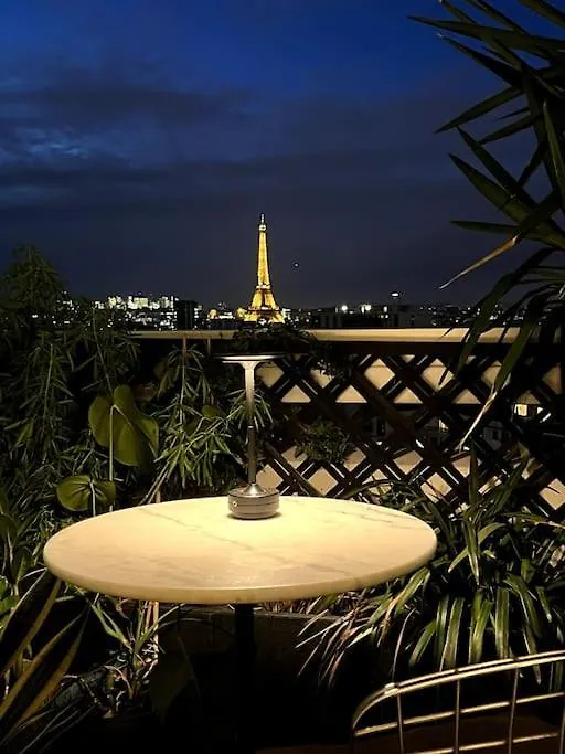 Parisian Flat Eiffel Tower View Lejlighed Paris