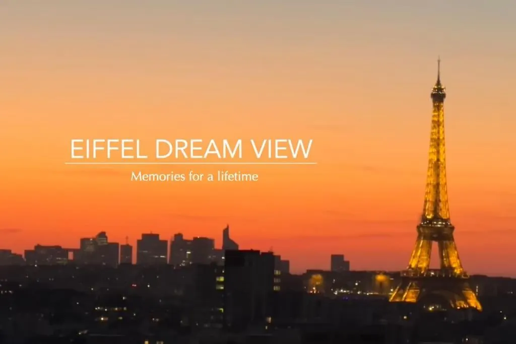 Lejlighed Parisian Flat Eiffel Tower View Paris